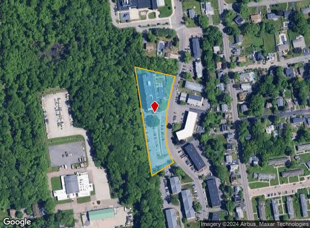  140 Colonel Bell Dr, Brockton, MA Parcel Map