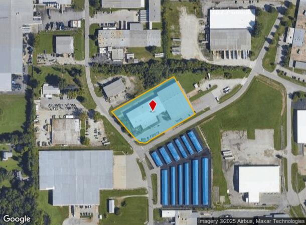  845 Park Pl, New Albany, IN Parcel Map