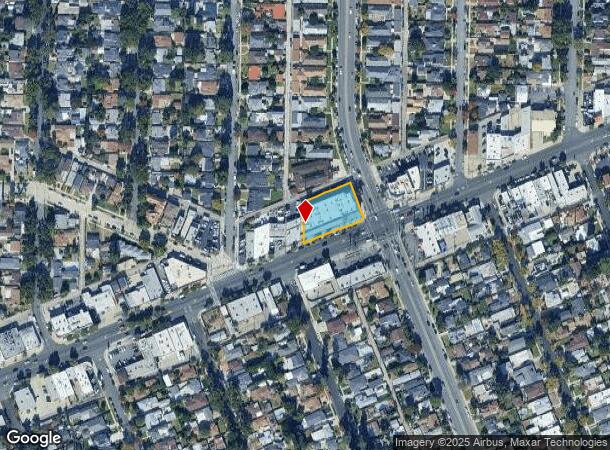  2501 W Burbank Blvd, Burbank, CA Parcel Map