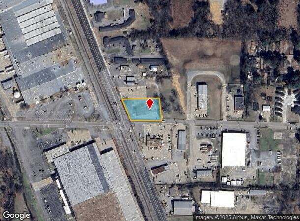 118 Harkrider St, Conway, AR Parcel Map