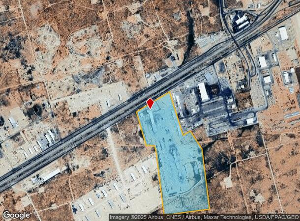 6165 W Murphy St, Odessa, TX Parcel Map