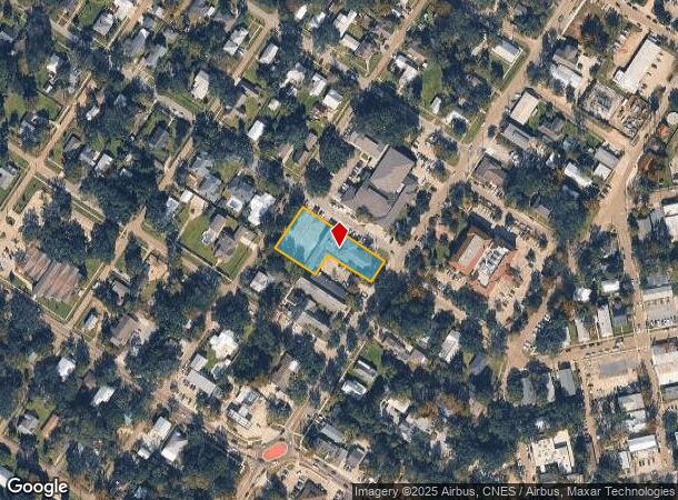 219 N Jefferson Ave, Covington, LA Parcel Map