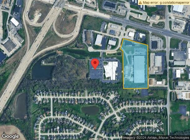  1515 Brookville Crossing Way, Indianapolis, IN Parcel Map