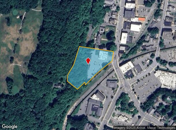  2 Park St, Adams, MA Parcel Map