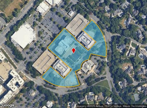  6805 Carnegie Blvd, Charlotte, NC Parcel Map