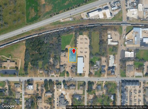 1307 W Abram St, Arlington, TX Parcel Map