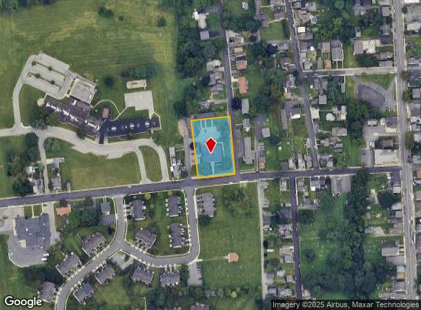  321 Monroe St, Freemansburg, PA Parcel Map