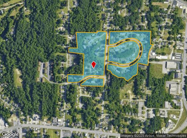  2724 Annmore Cir, High Point, NC Parcel Map