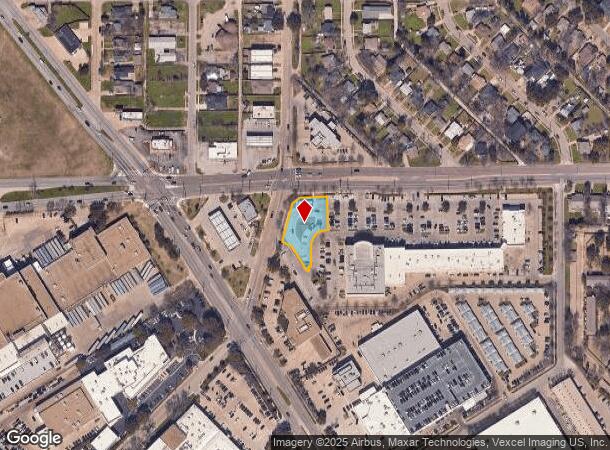 4508 W Mockingbird Ln, Dallas, TX Parcel Map