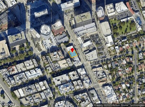  1261 Westwood Blvd, Los Angeles, CA Parcel Map