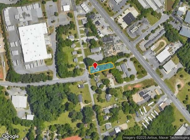 2927 Archdale Rd, High Point, NC Parcel Map