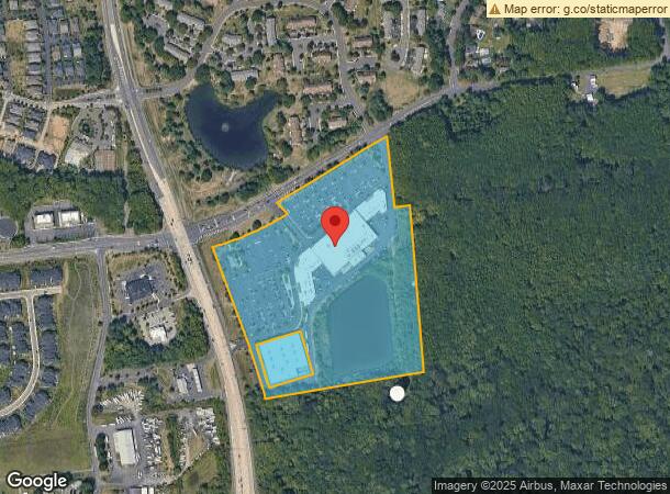  1581 Big Oak Rd, Yardley, PA Parcel Map