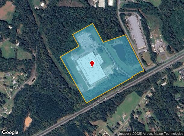 1000 Chain Dr, Morganton, NC Parcel Map