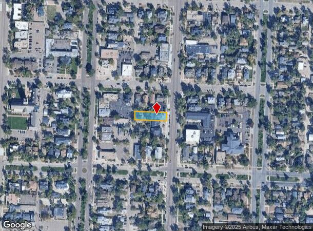  624 N Weber St, Colorado Springs, CO Parcel Map