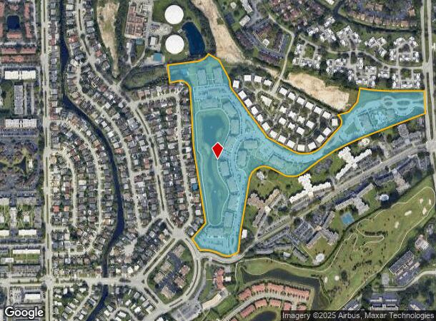 9260 Boca Vue Dr, Boca Raton, FL Parcel Map