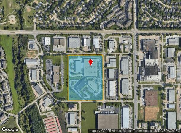 7002 S 109Th St, La Vista, NE Parcel Map