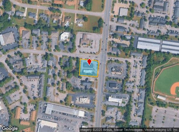  1871 Memorial Blvd, Murfreesboro, TN Parcel Map