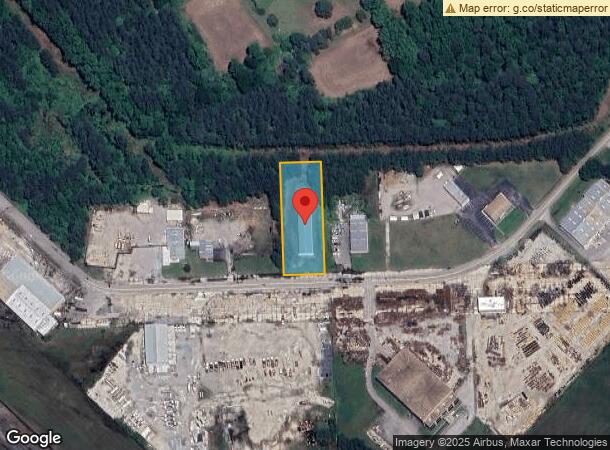  22900 Airpark Dr, North Dinwiddie, VA Parcel Map