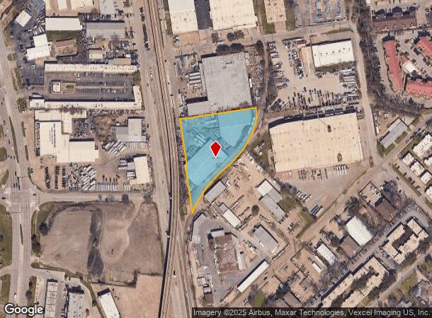  10212 Denton Dr, Dallas, TX Parcel Map