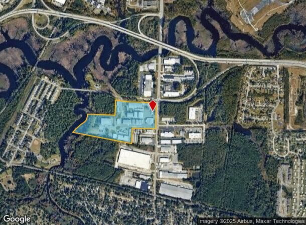 1223 N 23Rd St, Wilmington, NC Parcel Map