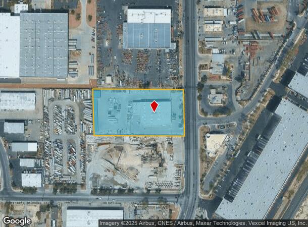 4075 Losee Rd, North Las Vegas, NV Parcel Map