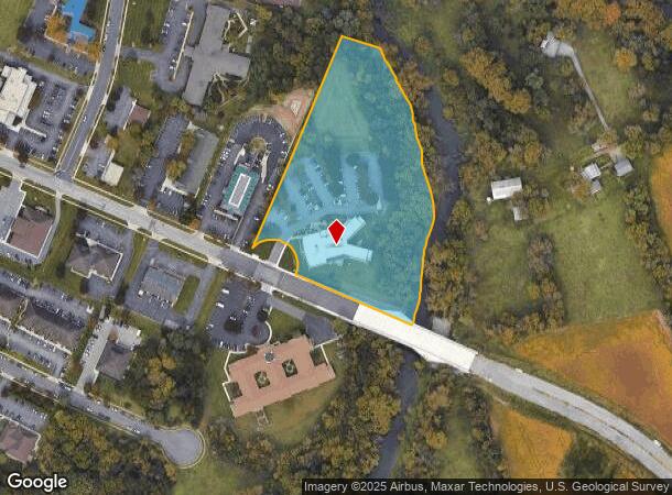  1180 Professional Ct, Hagerstown, MD Parcel Map