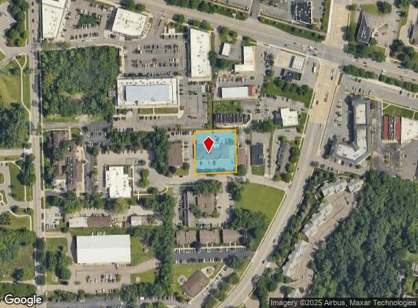 3125 Professional Dr, Ann Arbor, MI Parcel Map