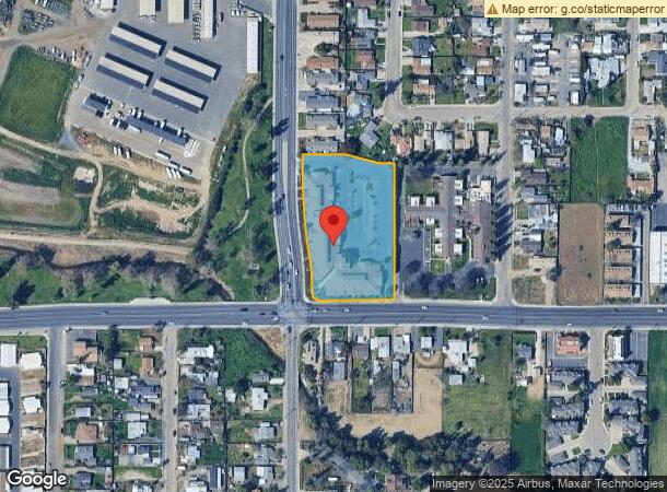  444 N Prospect St, Porterville, CA Parcel Map