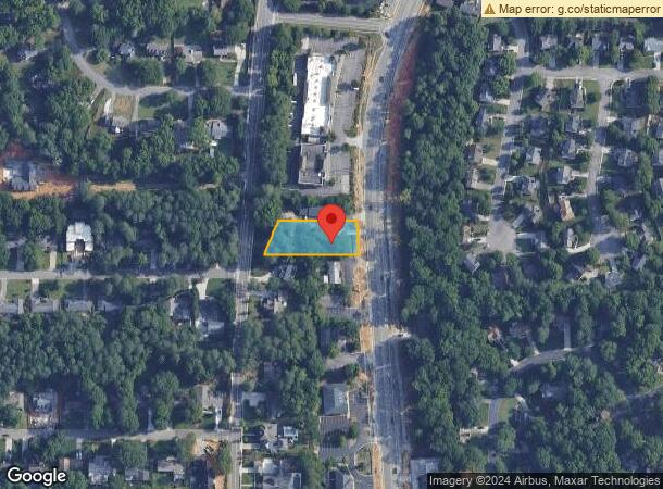  410 N Main St, Alpharetta, GA Parcel Map