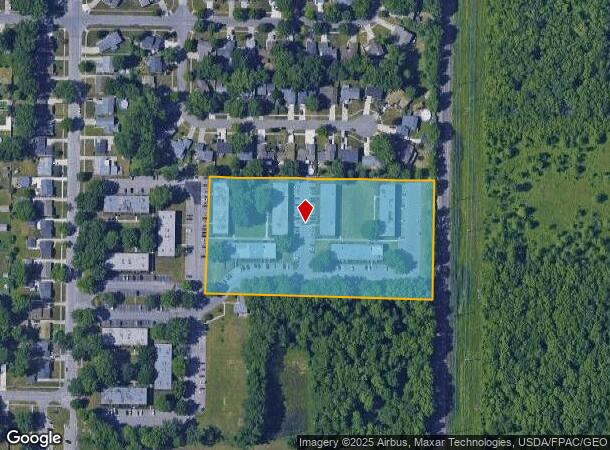  525 Georgetown Ave, Elyria, OH Parcel Map