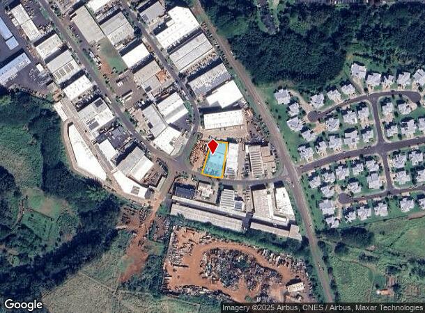 1865 Haleukana St, Lihue, HI Parcel Map