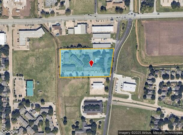  1136 Radio Ln, Rosenberg, TX Parcel Map