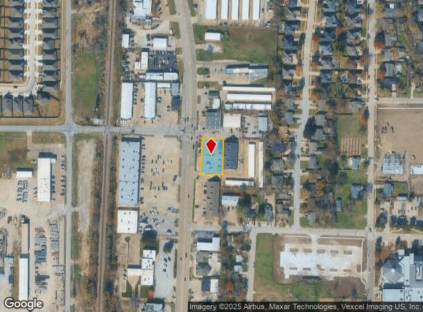  316 N Main St, Grapevine, TX Parcel Map