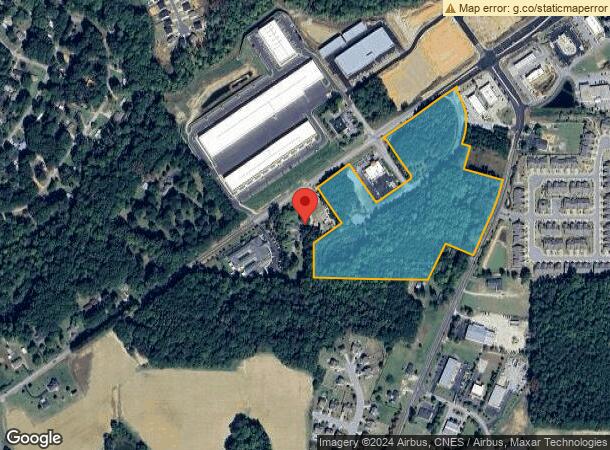  6109 Nc Highway 42 W, Garner, NC Parcel Map