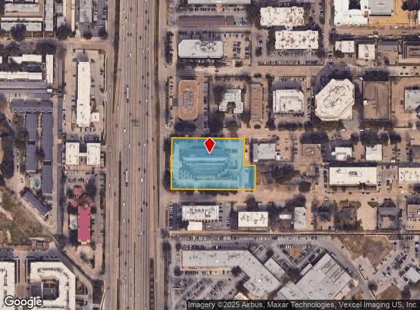 10000 N Central Expy, Dallas, TX Parcel Map