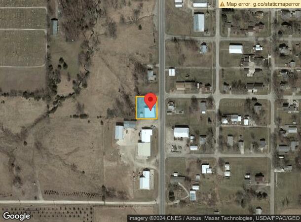  606 S Front St, Montezuma, IA Parcel Map