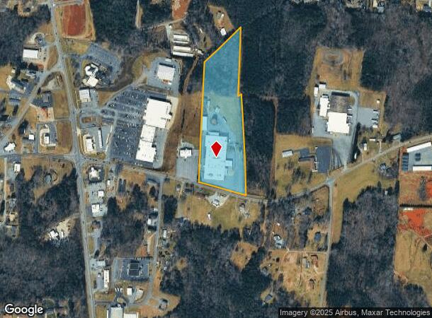 405 Rink Dam Rd, Hickory, NC Parcel Map