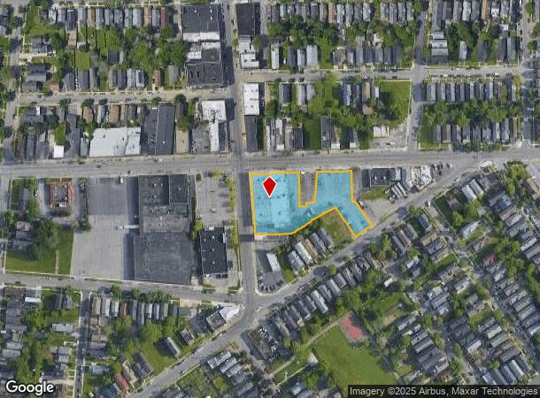  305 W Ferry St, Buffalo, NY Parcel Map