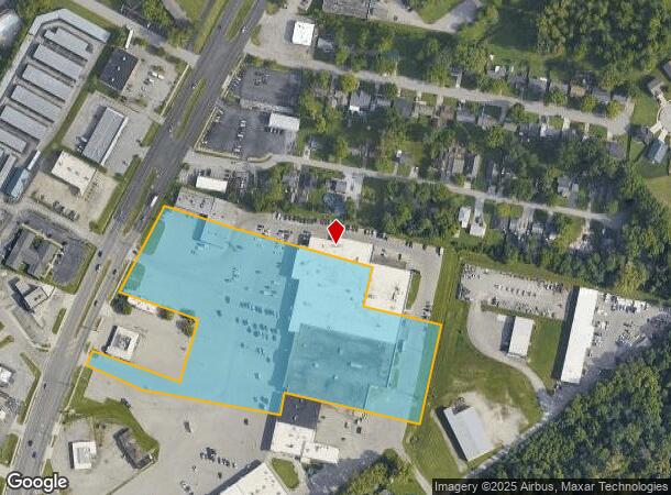  1710 E 10Th St, Jeffersonville, IN Parcel Map