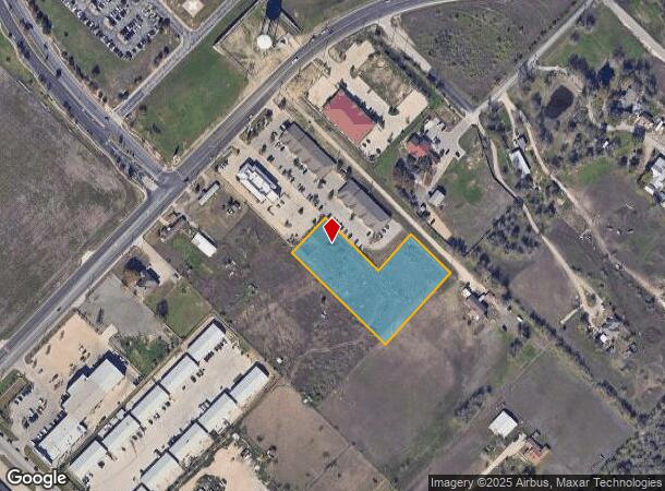 1250 Dacy Ln, Kyle, TX Parcel Map