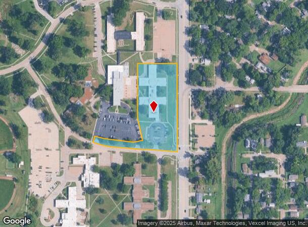  2600 Sw East Circle Dr S, Topeka, KS Parcel Map