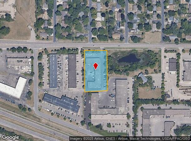 10701 93Rd Ave N, Maple Grove, MN Parcel Map