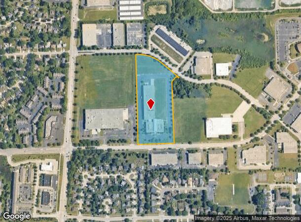  1370 Bowes Rd, Elgin, IL Parcel Map