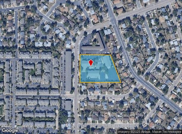 2001 Carmel Dr, Colorado Springs, CO Parcel Map