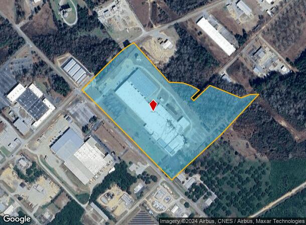  700 Industrial Blvd, Dublin, GA Parcel Map