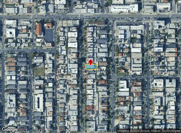  210 N Kenmore Ave, Los Angeles, CA Parcel Map