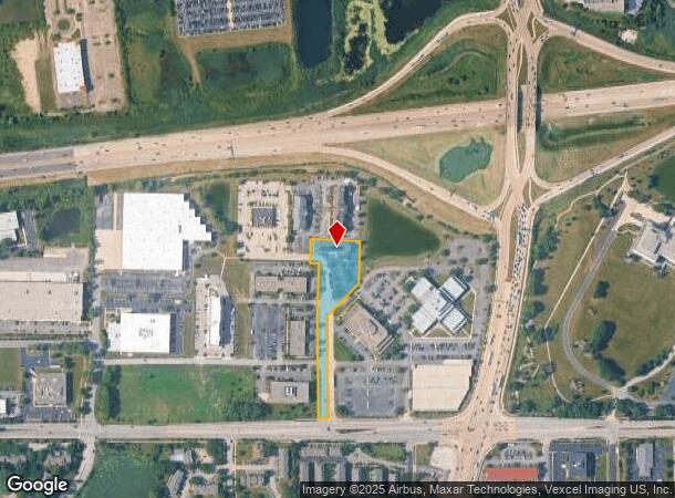 1831 W Diehl Rd, Naperville, IL Parcel Map