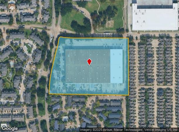 6400 Hollister St, Houston, TX Parcel Map