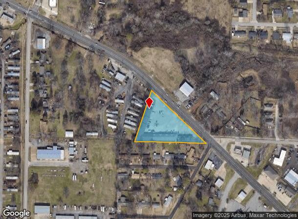  1311 Fort St, Barling, AR Parcel Map