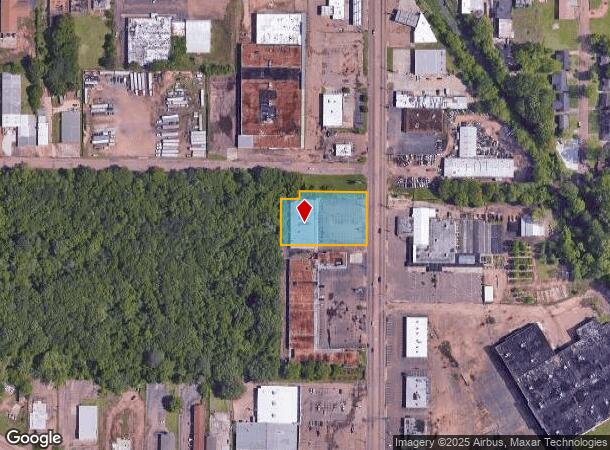  1305 Ellis Ave, Jackson, MS Parcel Map